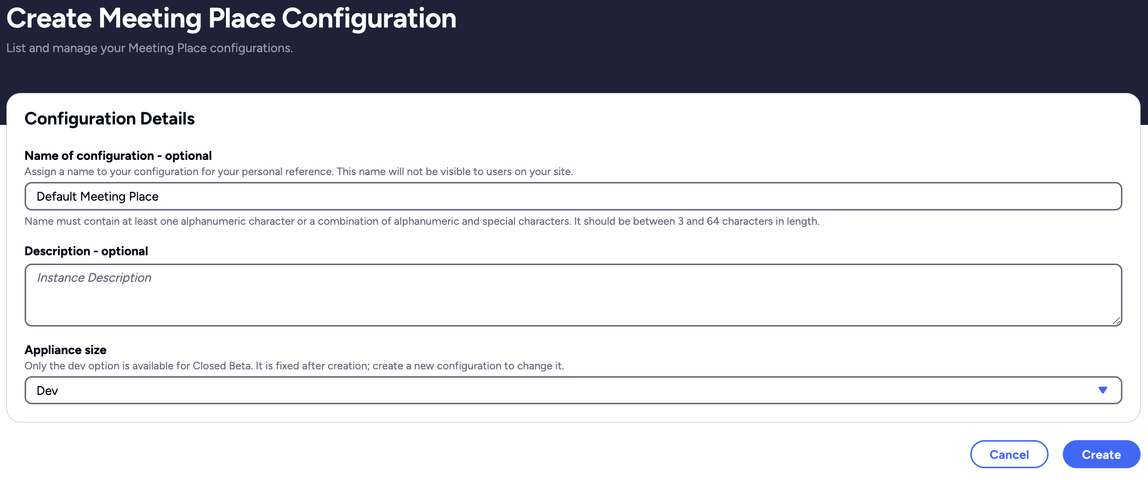 Affinidi Portal - Meeting Place