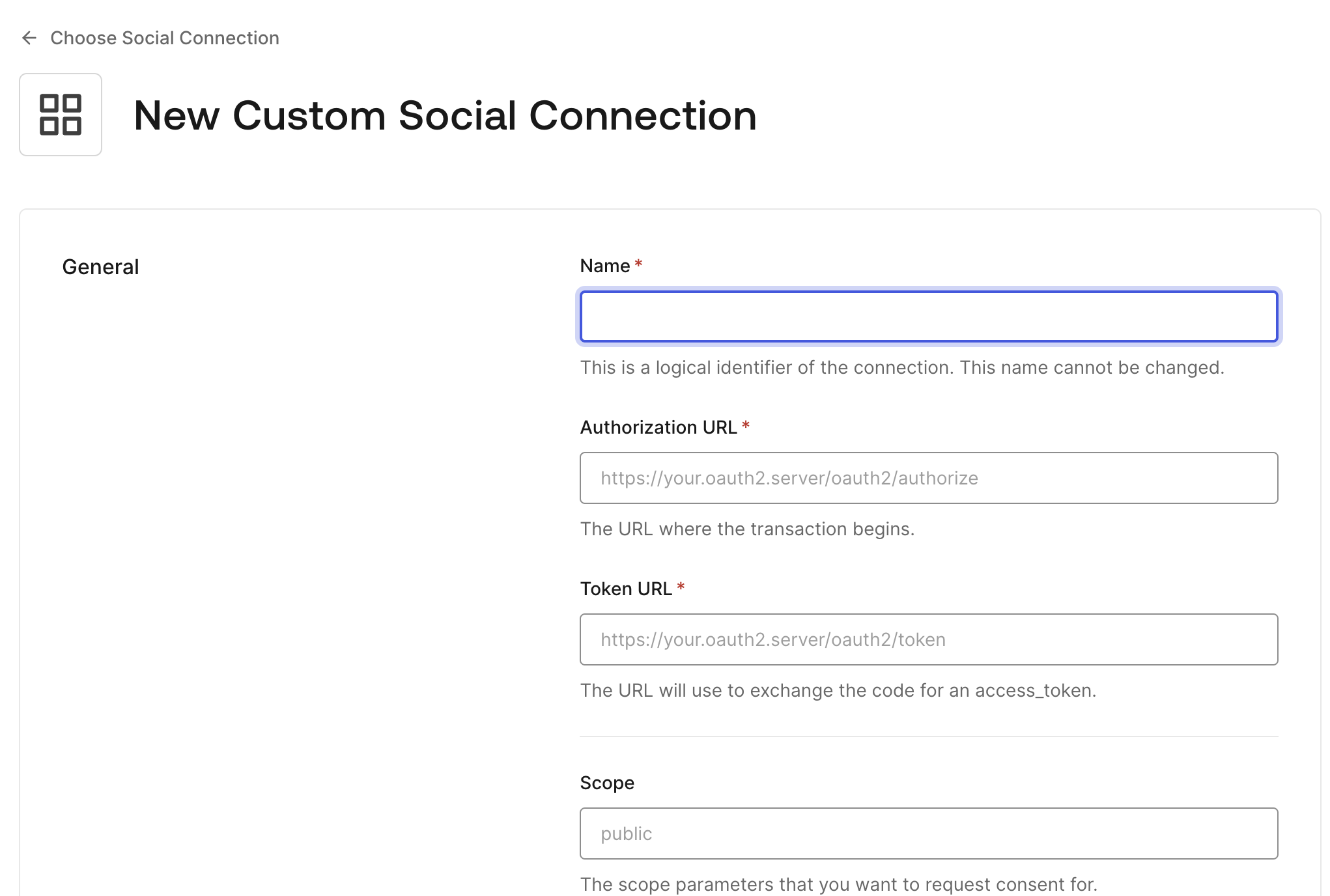 Auth0 Set up Social Connection
